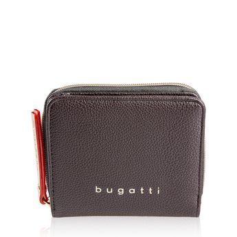 Bugatti Damen stilvolle Geldbörse - braun
