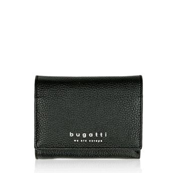Bugatti Damen stilvolle Geldbörse - schwarz