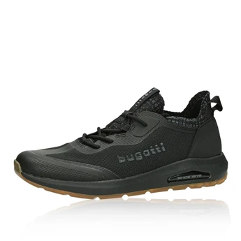 Bugatti Herren bequeme Sneaker - schwarz