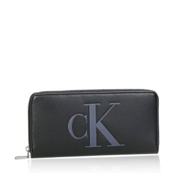 Calvin Klein damen modische Geldbörse mit Reissverschluss - schwarz