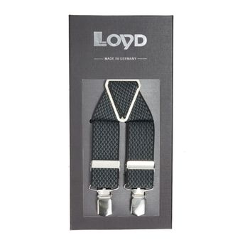 Lloyd  stylische Herren-Hosenträger -  schwarz