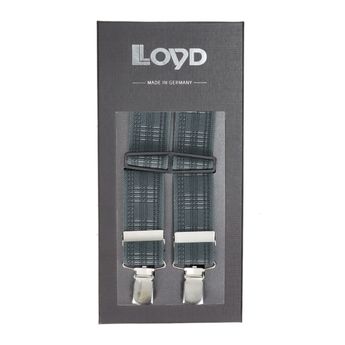 Lloyd stylische Herren-Hosenträger -  šedé