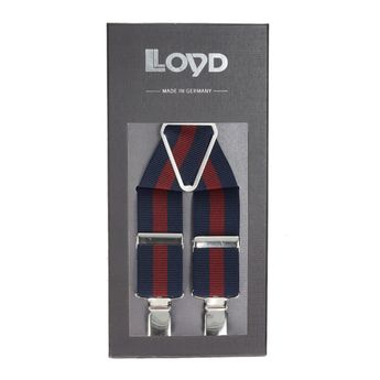 Lloyd  stylische Herren-Hosenträger -  Dunkelblau