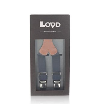 Lloyd  stylische Herren-Hosenträger -  Dunkelblau