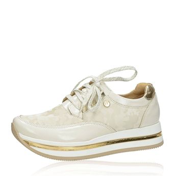 Olivia shoes Damen Glattleder Sneaker - beige